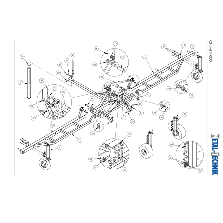 Katalog części zamiennych - Metal-Technik Chwastownik MT1 - 9000